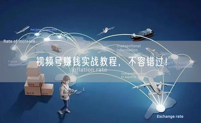 视频号赚钱实战教程，不容错过！