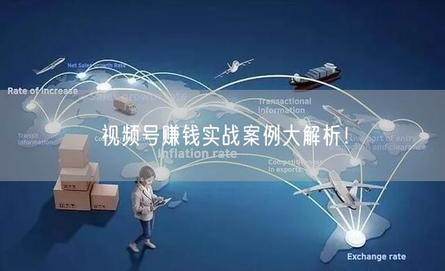 视频号赚钱实战案例大解析！